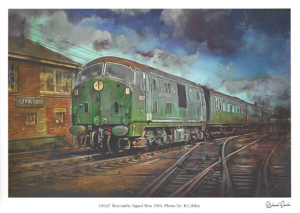 British Railways Class 22 Four full colour A4 Prints - Image 2