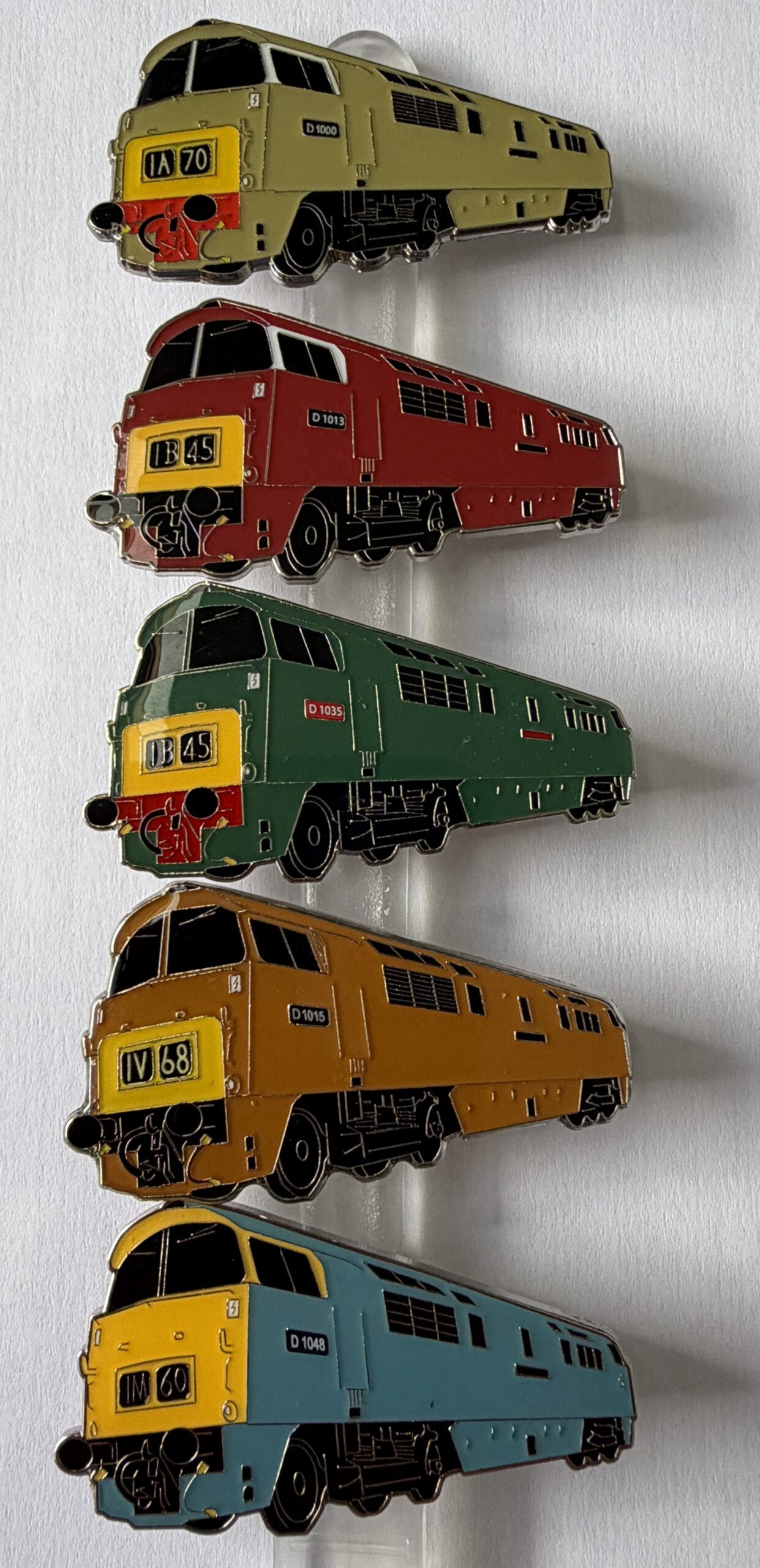 All Five Western Liveries Badges