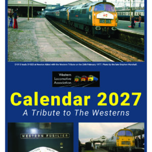 WLA 2027 A3 Wall Calendar - A Tribute to the Westerns